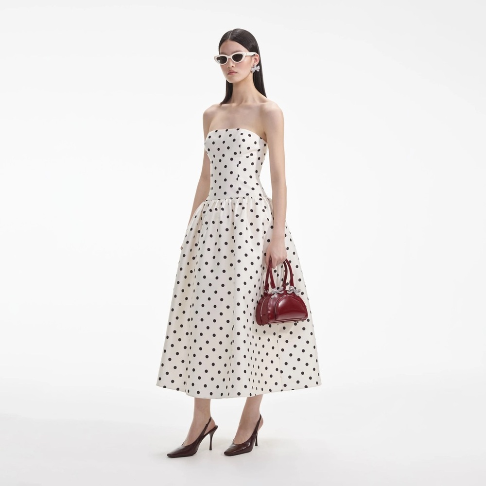 Self Portrait Polka Dot Dress